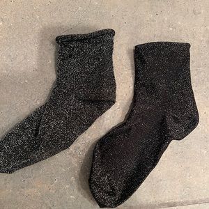 Brandy melville sparkly socks